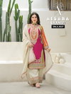 Saanvi By Afsana Chinon With Embroidery Suits Suppliers In India